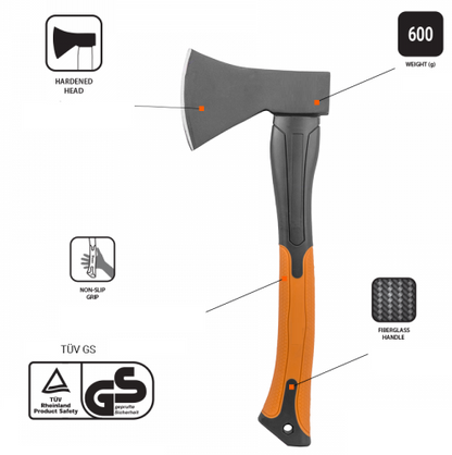 Universal Fiberglass Axe 600g