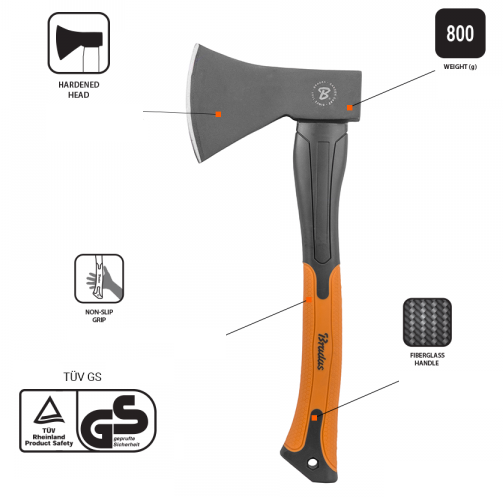Universal Fiberglass Axe 800g