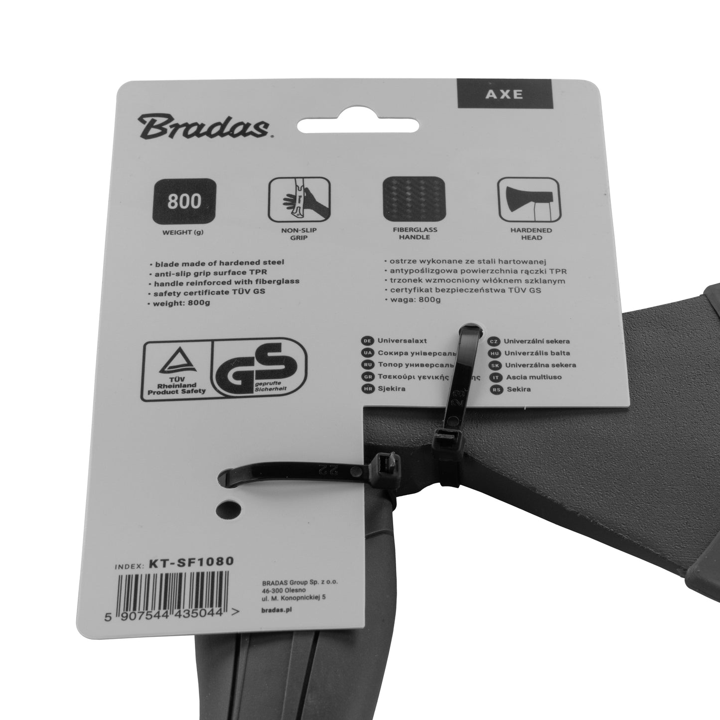 Universal Fiberglass Axe 800g