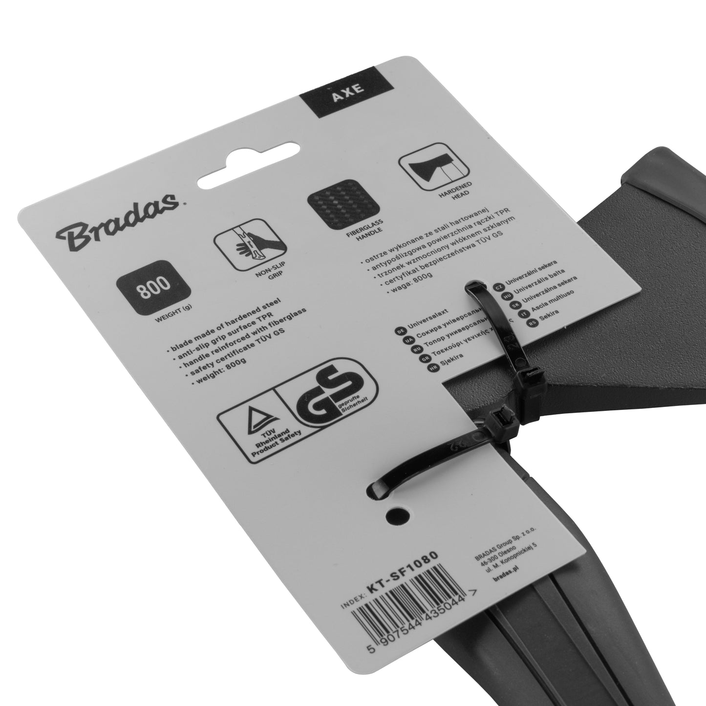 Universal Fiberglass Axe 800g