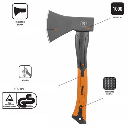 Universal Fiberglass Axe 1000g