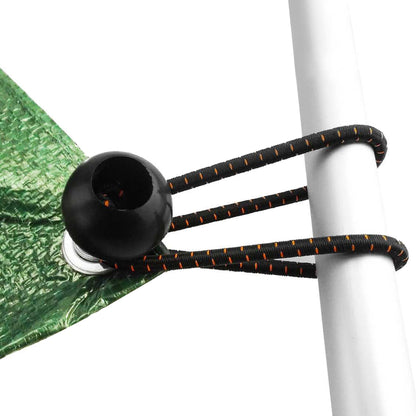 Bungee Ball Mix Black 6" 8” 10" Pack of 30