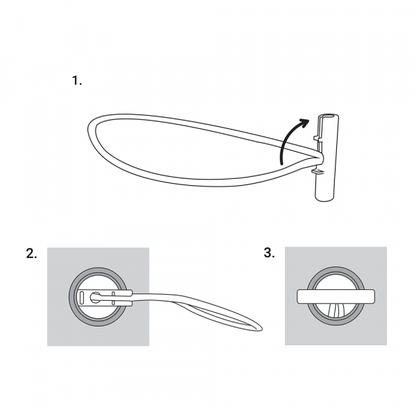 Bungee Cord with T Bar 6"