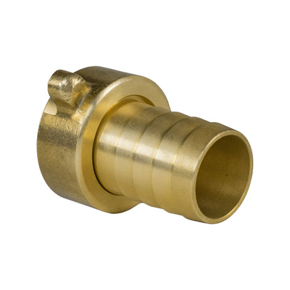 Wall Flange Kit 32mm MDPE + In-Line Valve + 19mm Brass Barb