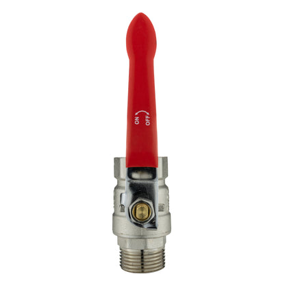 Wall Flange Kit 25mm MDPE + Lever Valve + 25mm MDPE Tee