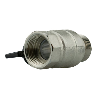 Wall Flange Kit 32mm MDPE + Bib Valve + Click Lock Male WL