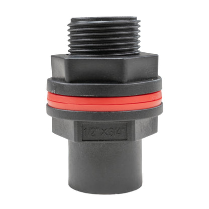 Water Butt 3/4" BSP Male With 1/2" BSP Female Outlet and Drill Bit