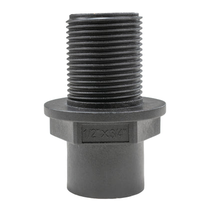 Water Butt 3/4" BSP Male With 1/2" BSP Female Outlet and Drill Bit