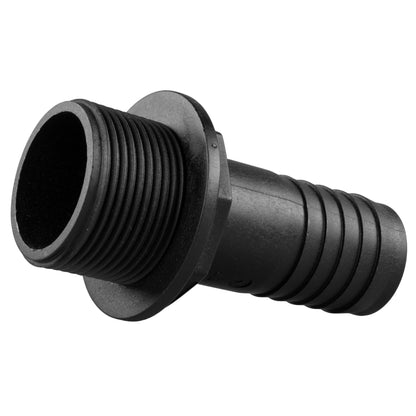 Tank Connector with Washer & Nut 1.5"BSPM - 1.5" Barb