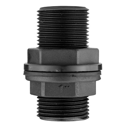 1” BSP Water Butt Fitting with 25mm MDPE Straight