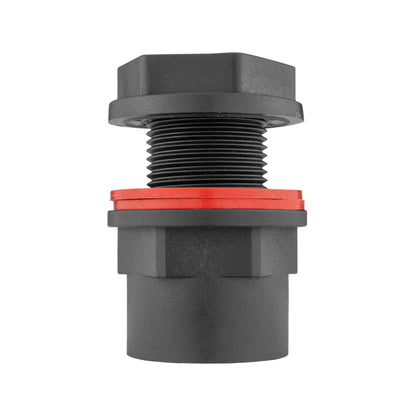 Water Butt Kit ¾” BSP with Plastic Valve and ¾” Barb Elbow