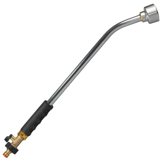 50cm Garden Watering Lance with Brass Valve and Quick Connect Male