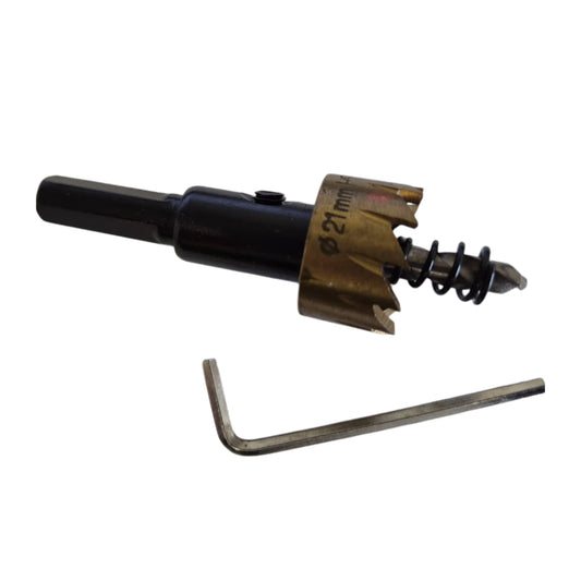 21mm HSS Drill Bit Hole Saw Cutter for Metal Alloy Wood Plastic