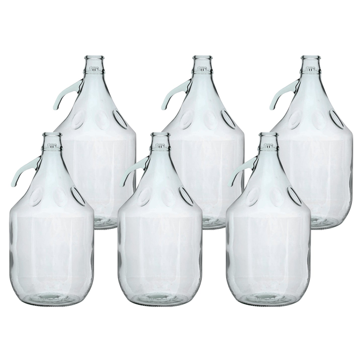 Glass Demijohn 5L 6 Pack Plain