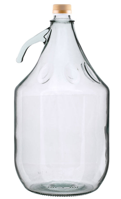 Glass Demijohn 5L With Screw Top Cap