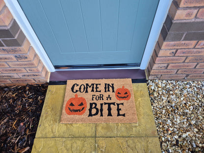 Doormat 60cm x 40cm - 'Come In For A Bite'