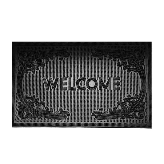 Rubber Doormat 60cm x 40cm - 'Welcome' (D2)