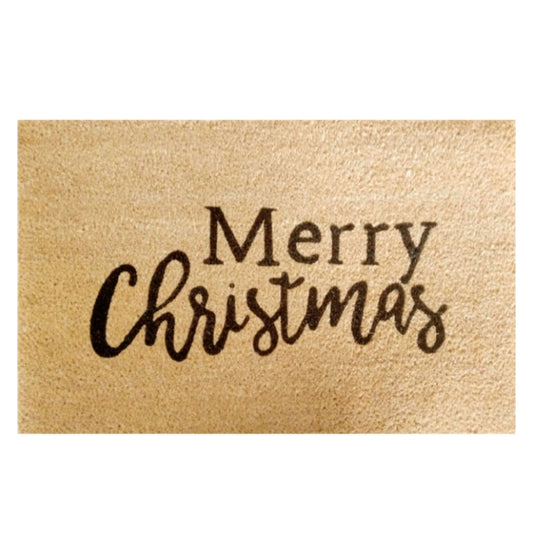 Doormat 60cm x 40cm -  'Merry Christmas'