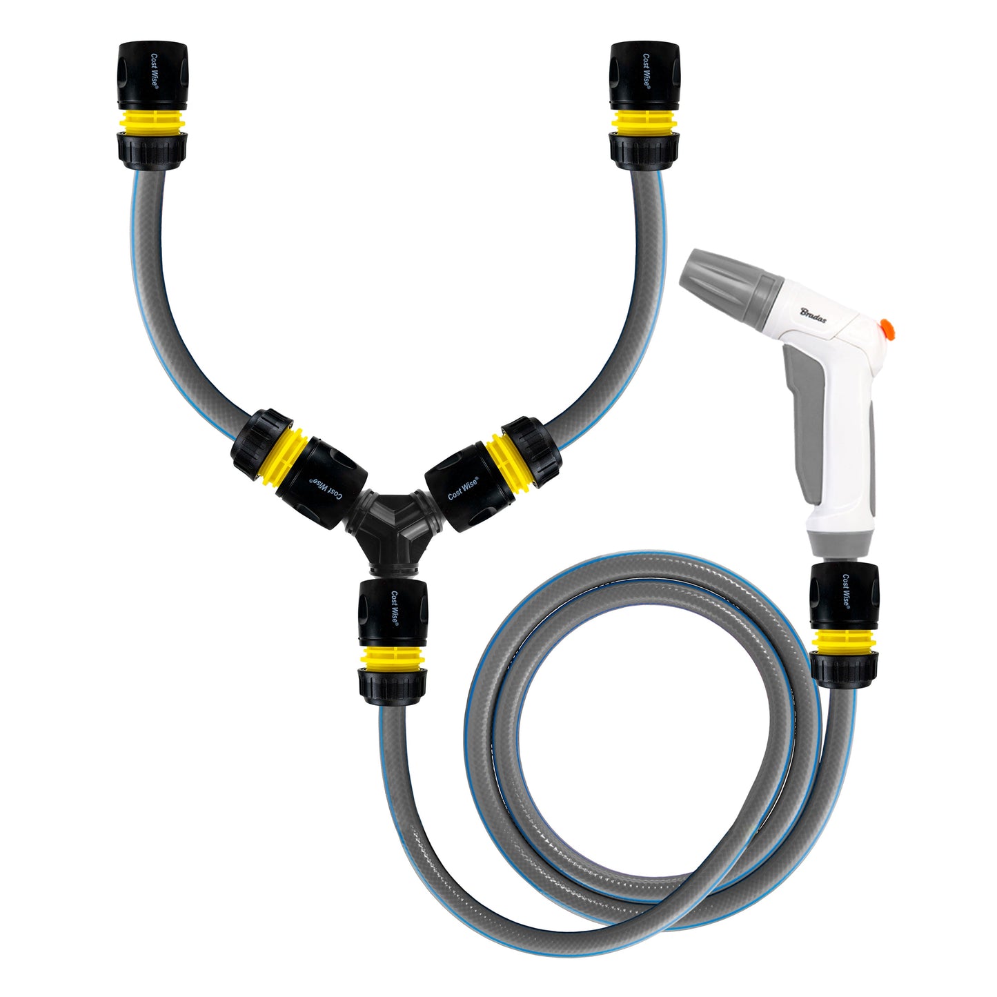 Dog Shower Mix Hot/Cold Water Grey