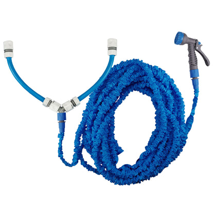 Dog Shower Mix Hot/Cold Water Expanding 5m-15m Blue