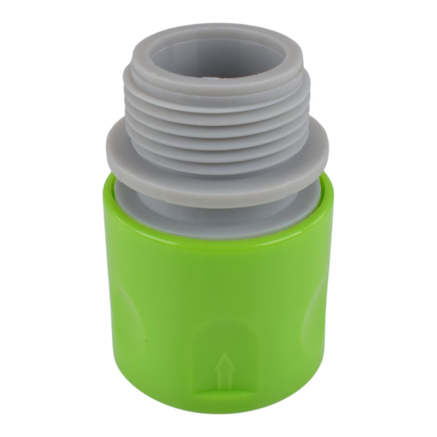 Male & Female Threaded Hose Quick Connector Set with Valve (Lime)