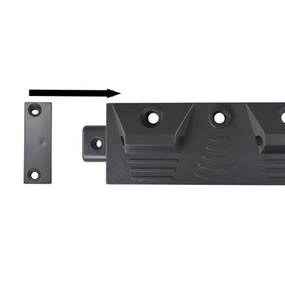 Tool Rail with Adjustable Peg Hooks and S Hanging Hooks