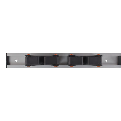 Wall Mount Tool Holder Rail - Gripper Design (3 Handles)