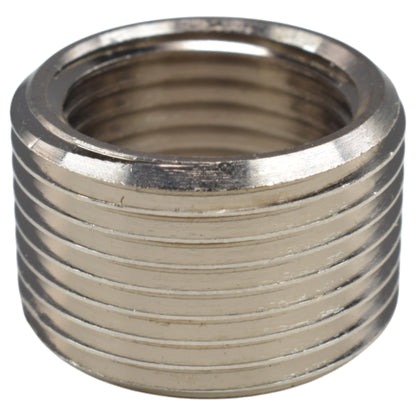 Thread Conversion Cap 3/4" BSPM - 1/2" BSPF, Nickel Plated