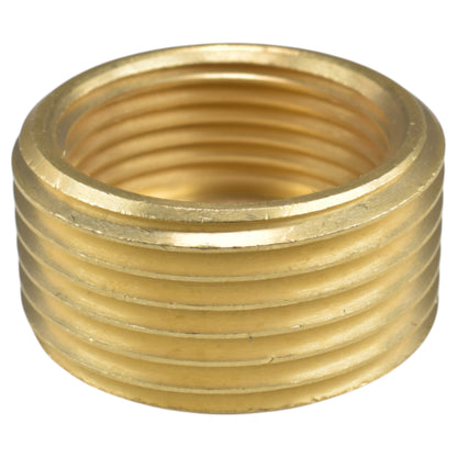Thread Conversion Cap 1" BSPM - 3/4" BSPF, Brass
