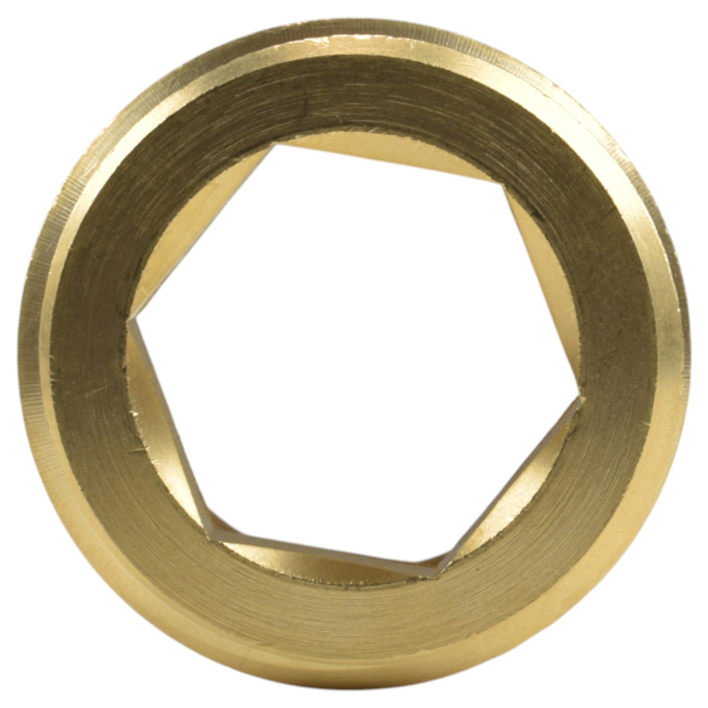 Thread Conversion Cap 1" BSPM - 3/4" BSPF, Brass