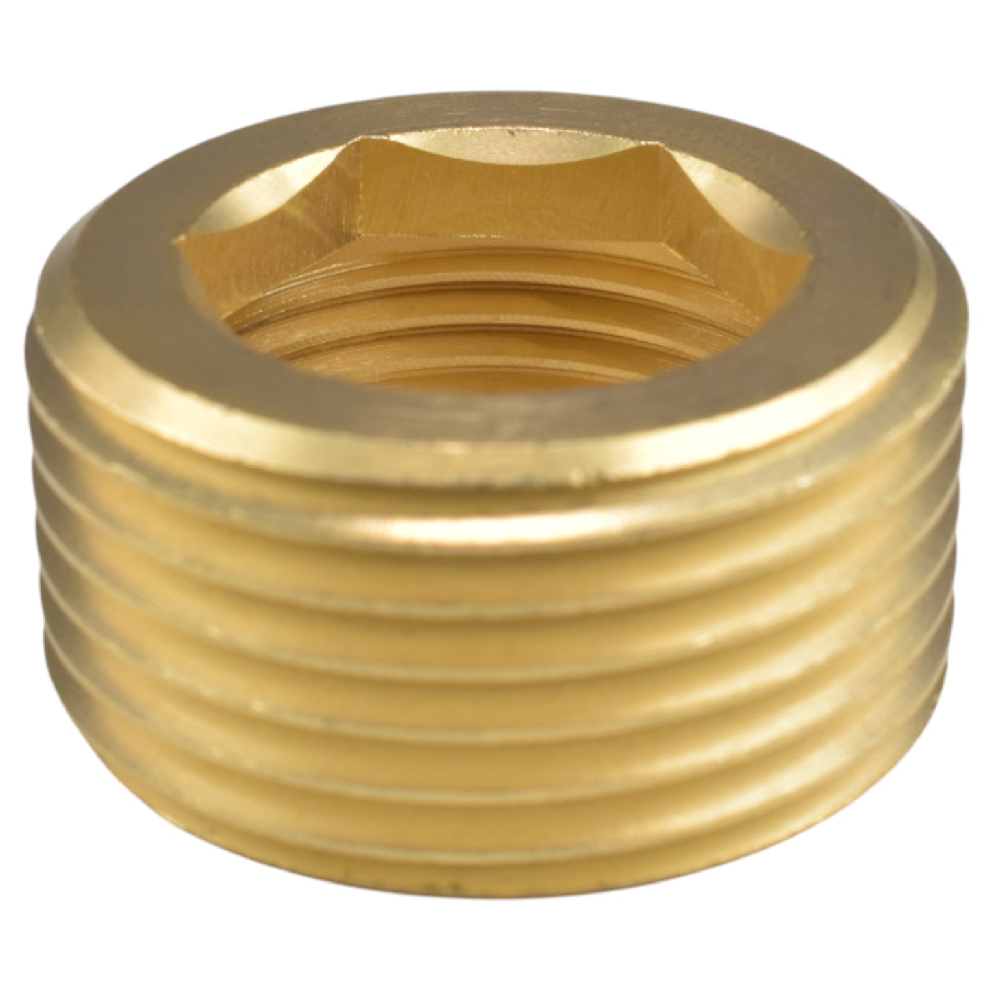 Thread Conversion Cap 1" BSPM - 3/4" BSPF, Brass