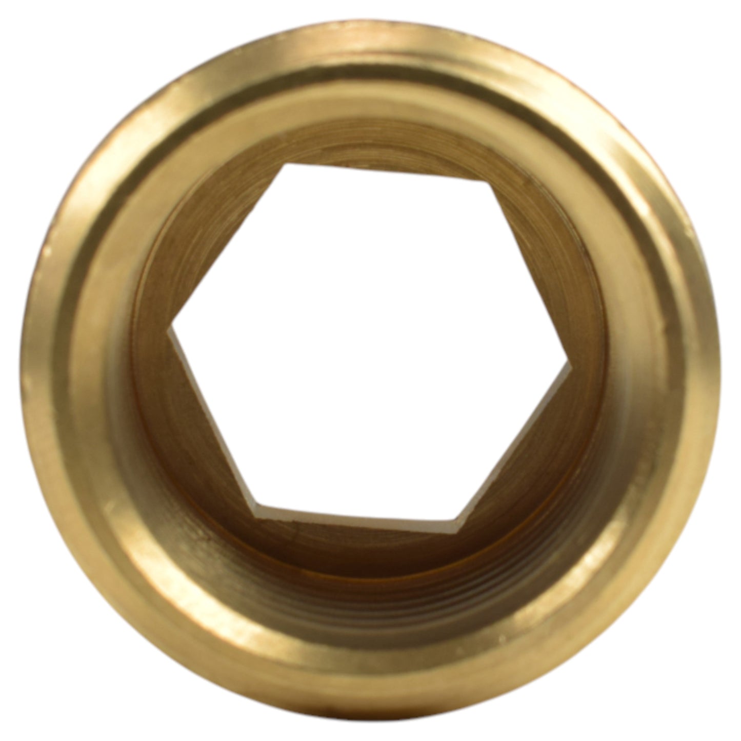 Thread Conversion Cap 3/4" BSPM - 1/2" BSPF, Brass