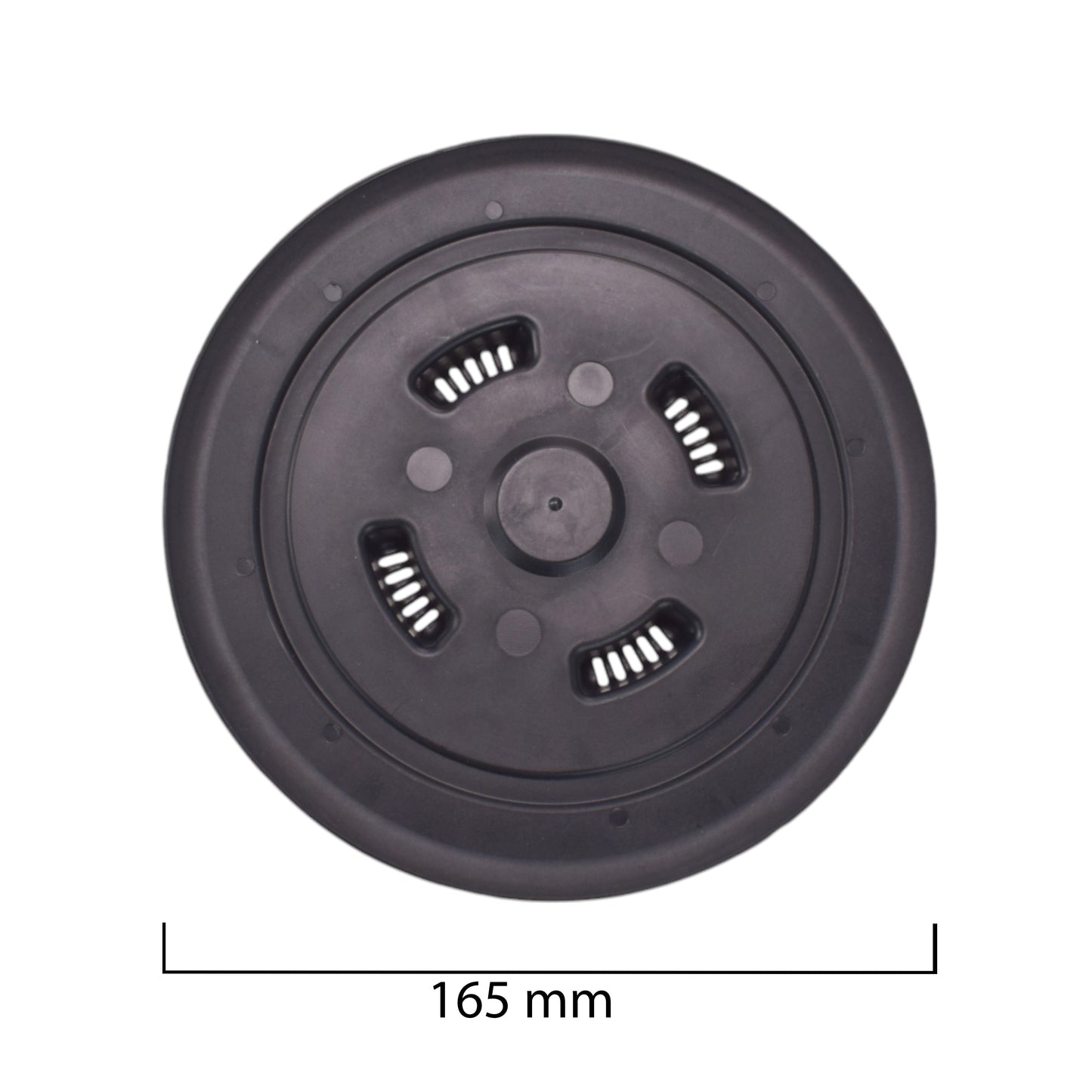 Mira Bowl Pot, Insert and Hole With Plug 240mm Gray