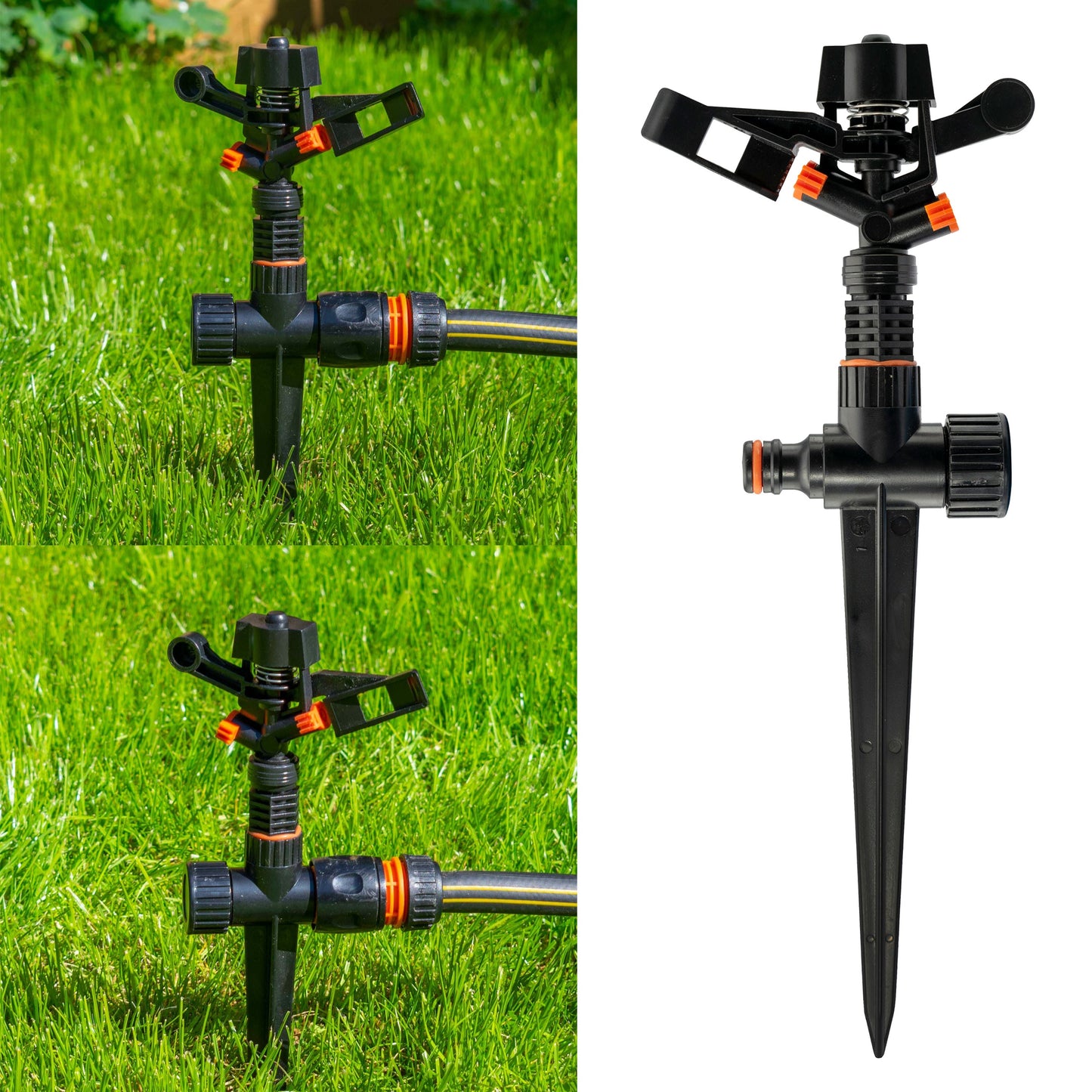 Pulsating Lawn Sprinkler on Spike - Eco Line