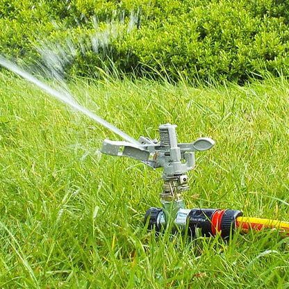 Pulsating Lawn Sprinkler - Metal with Metal Spike