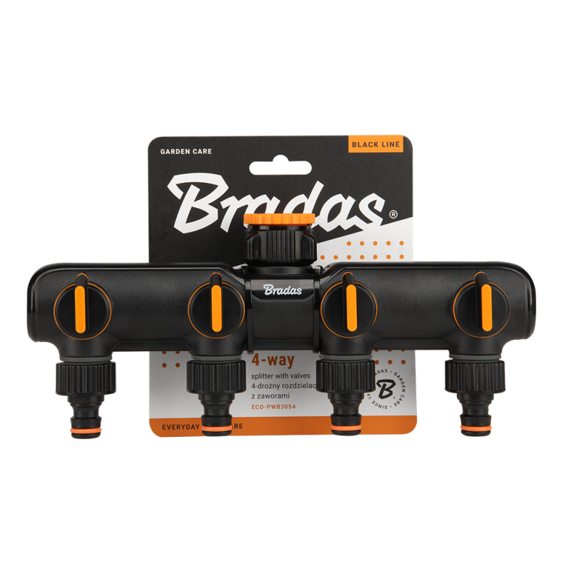 32mm MDPE 4-Way Manifold Straight Inlet/Outlets