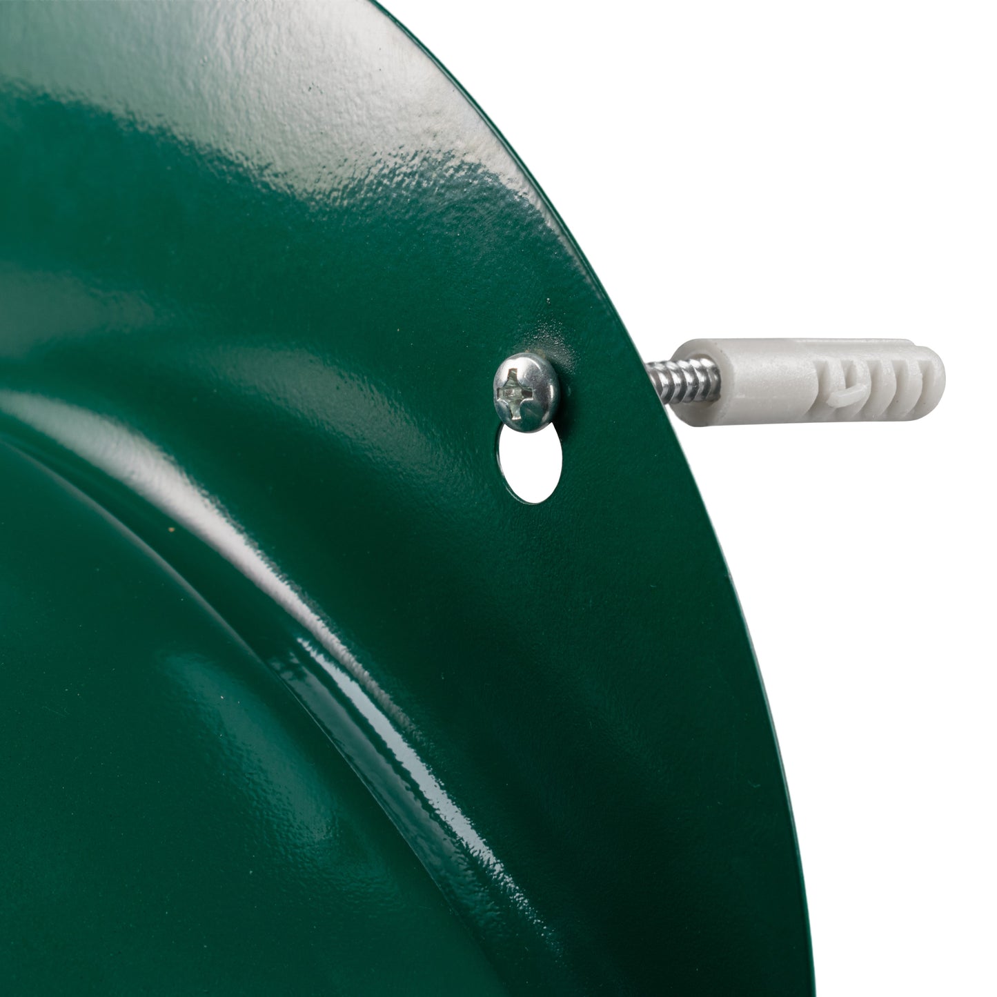 Metal Hose Hanger Green