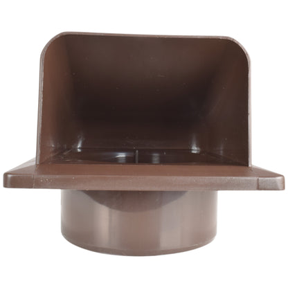 Through Wall Ventilation Kit – STYL Fan with Timer/Humidistat and Brown External Vent