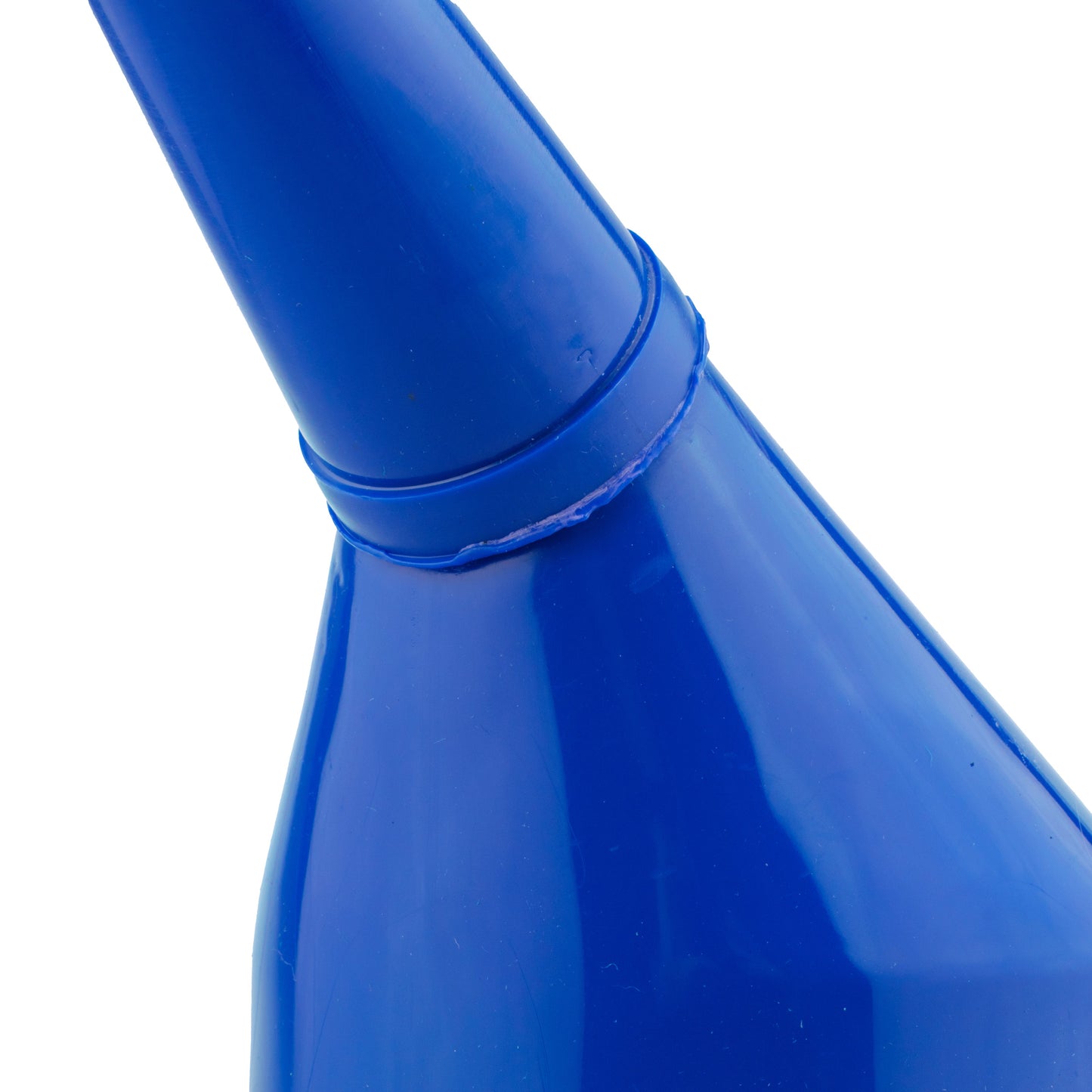 Angled Car Fuel Funnels with Filter (Black, Red & Blue)