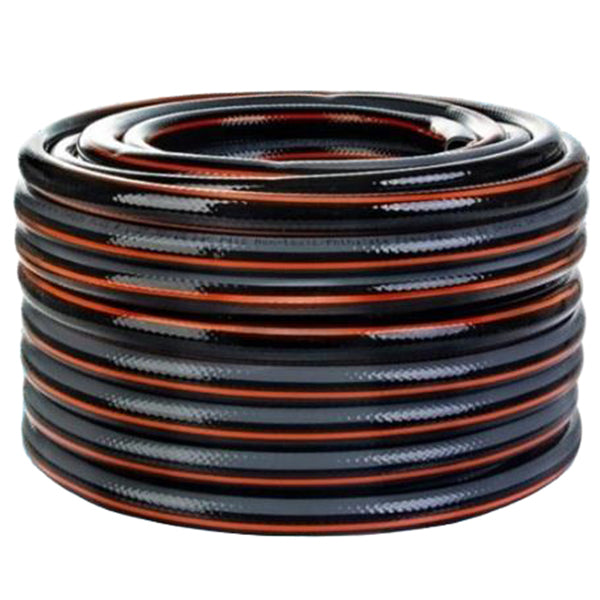 Garden Hose Carbon Plus with Black Orange Hose Connector Set