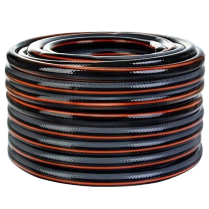 Garden Hose Carbon Plus with Black Orange Hose Connector Set