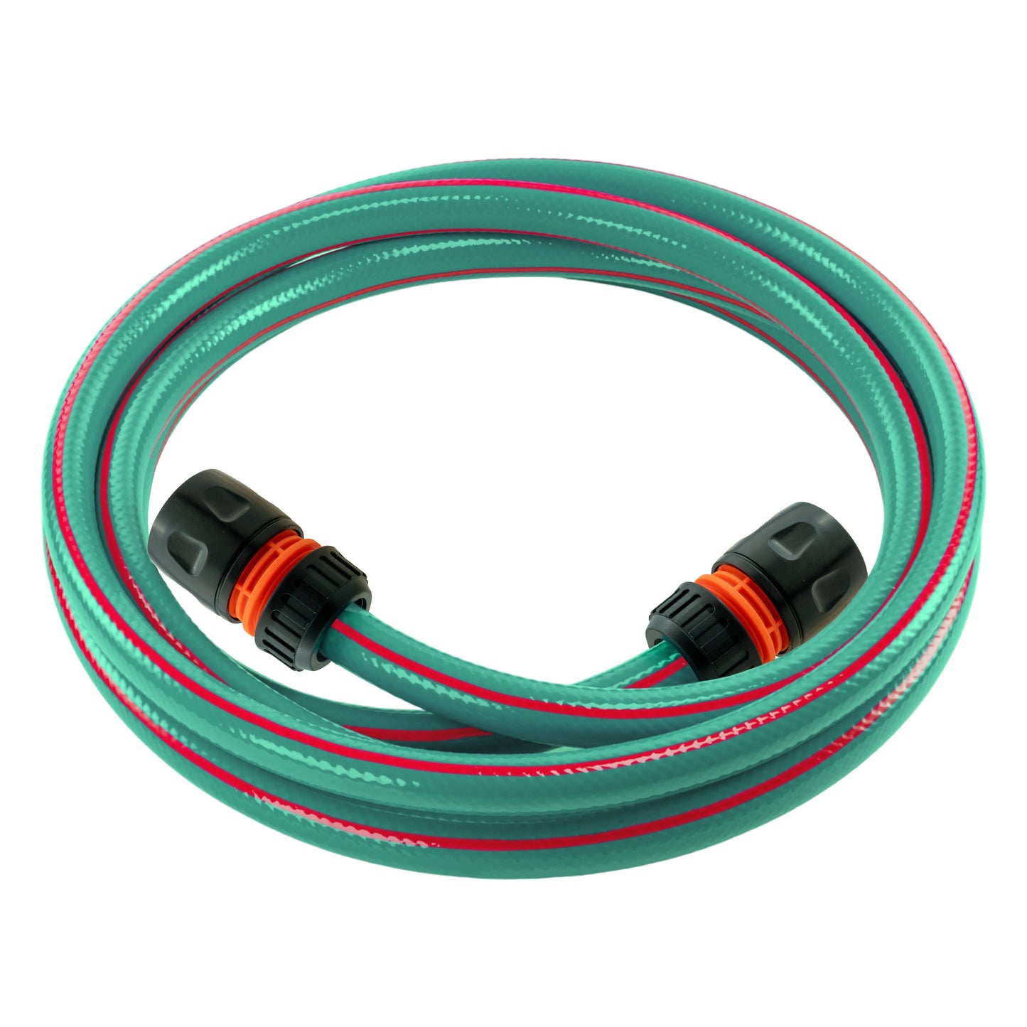 Garden Hose Set Economy Pipe (Black Connectors)