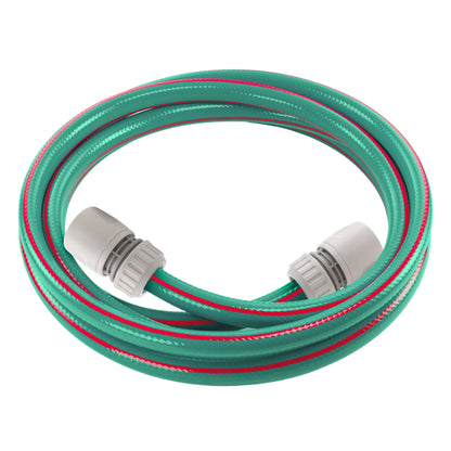 Garden Hose Set Economy Pipe (White Connectors)
