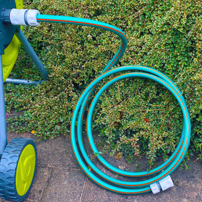 Garden Hose Set Economy Pipe (White Connectors)