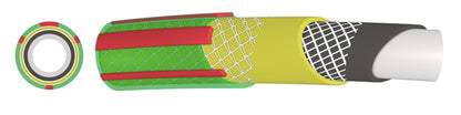 Premium Garden Hose Green Kit with Bend Quick Connection
