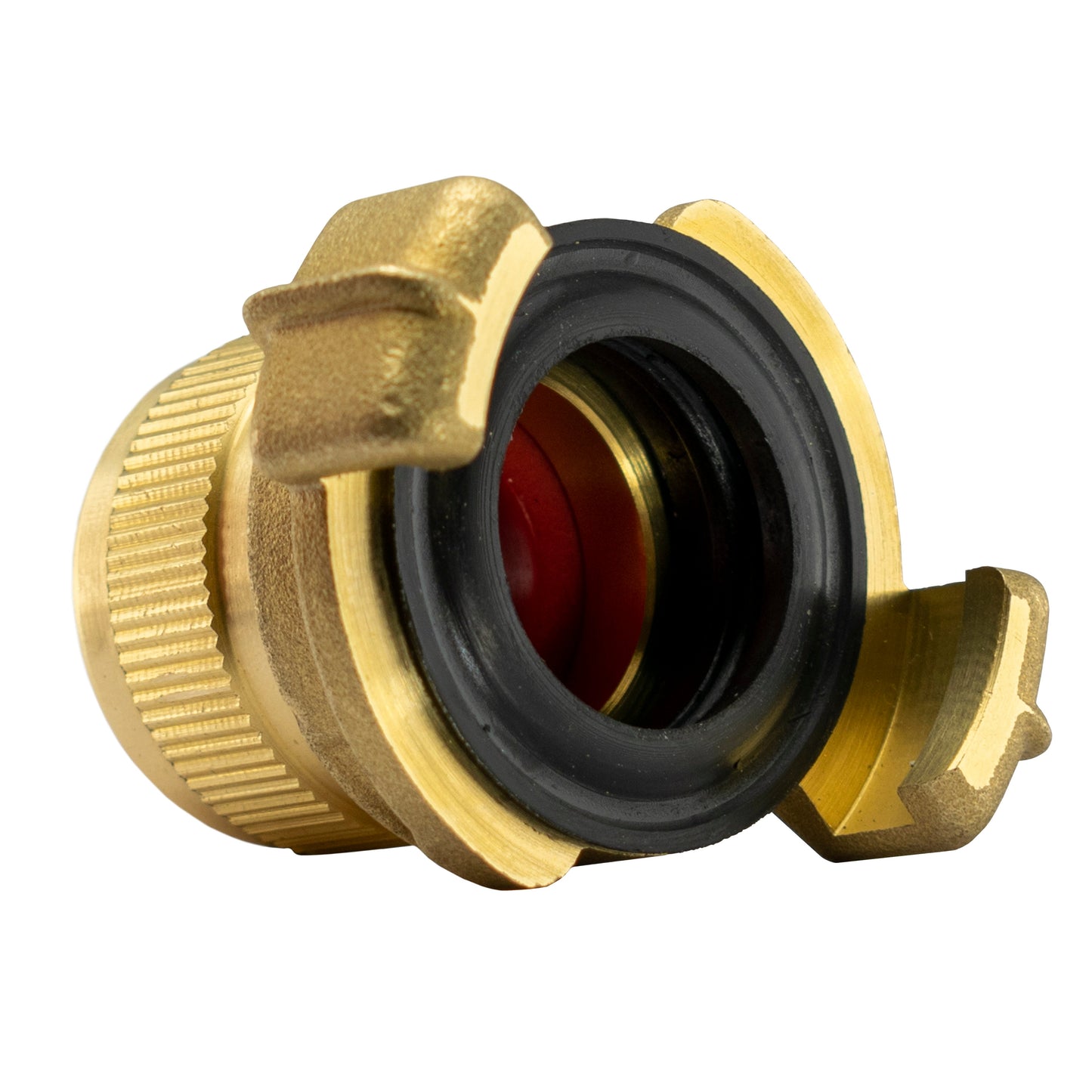 Geka Type Brass Claw Set – 25mm Barb and 1/2” Hose Connector