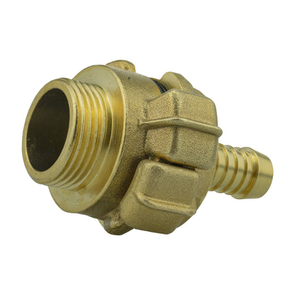 Wall Flange Kit 32mm MDPE + Lever Valve + 13mm Barbed Geka Set