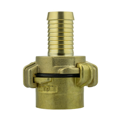 Geka Type Brass Claw Set – 19mm Barb and 1” BSP Female