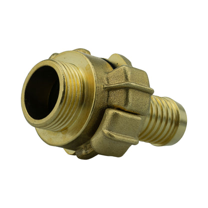 Geka Type Brass Claw Set – 19mm Barb and 3/4” BSP Male