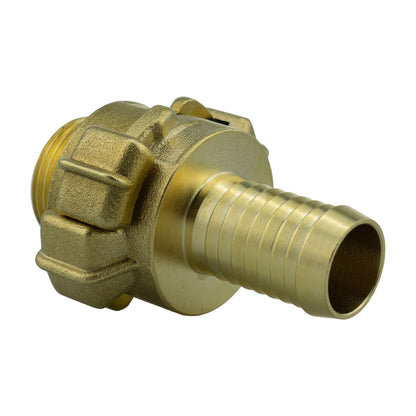 Wall Flange Kit 32mm MDPE + Lever Valve + 19mm Barbed Geka Set